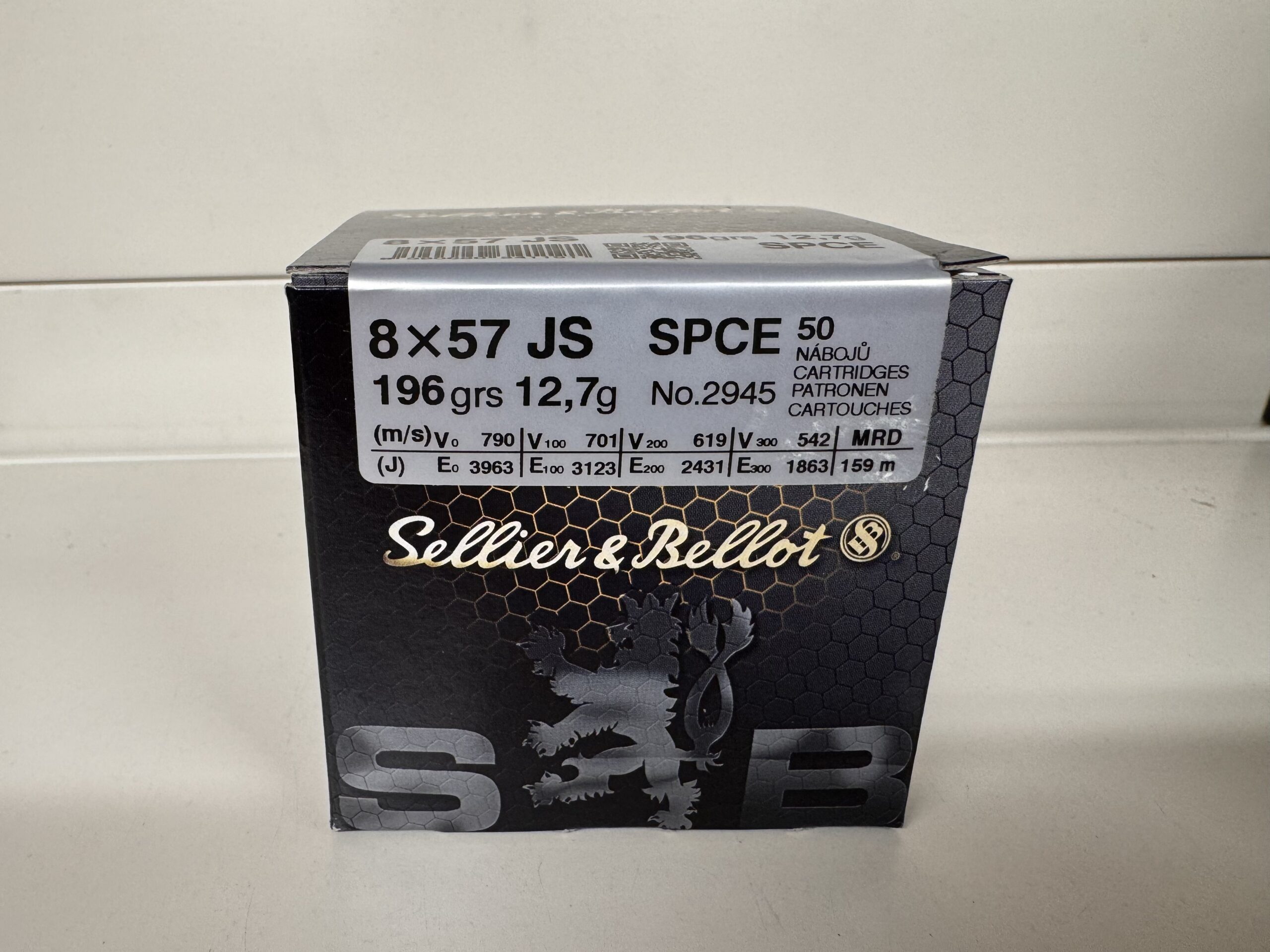 Sellier & Bellot 8x57 IS SPCE CE 12,7g/196grs.