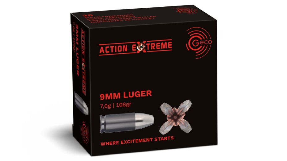 Geco Action Extreme 9mm Luger 7,0g/ 108 gr.